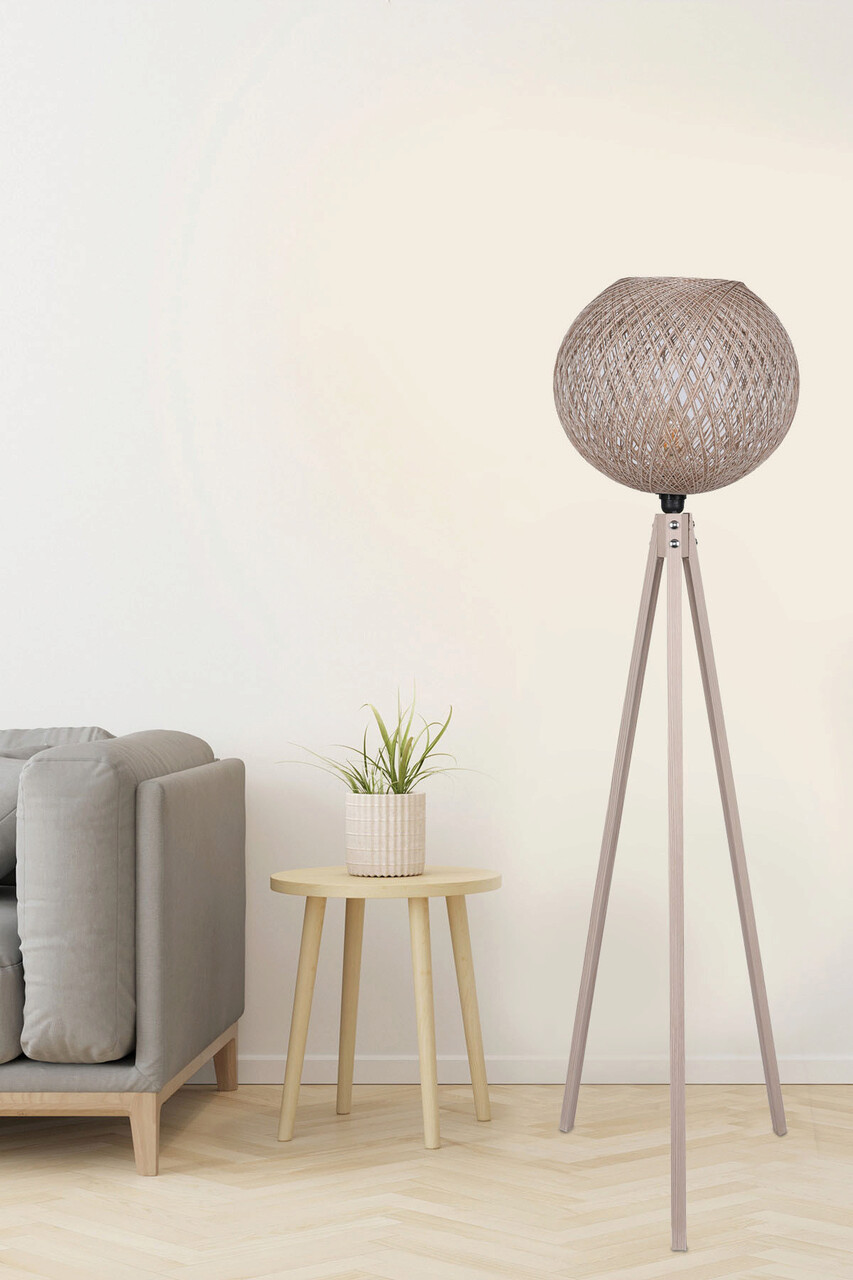 Lampadar, Opviq, 390FLH1134, Crem - imagine 5